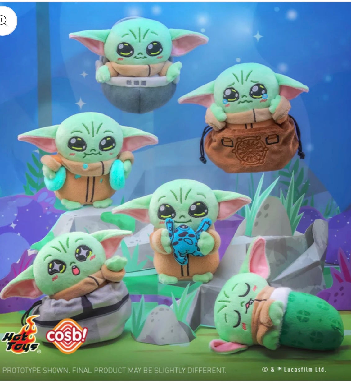 Grogu Plush Pendant
